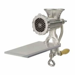 Home Basics Cast Iron Meat Grinder - Silver Tools & Accessories