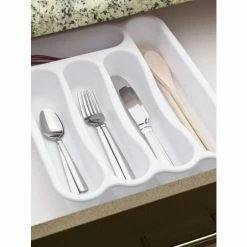 Home Basics Sterilite 5 Compartment Cutlery Tray Tools & Accessories