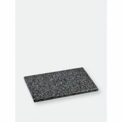 Home Basics 8" X 12" Granite Cutting Board, Black Knives & Cutting Boards