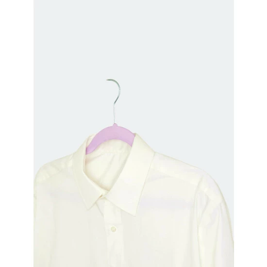 Home Basics Sunbeam Velvet Hanger, (Pack Of 10), Lilac Storage & Organization - Image 3