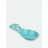 Home Basics Lattice Collection Cast Iron Spoon Rest, Turquoise Storage & Organization