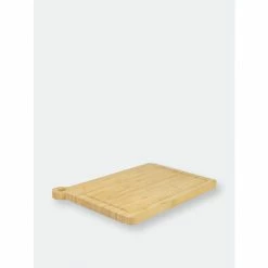 Home Basics Michael Graves Design Bamboo Cutting Board With Handle, (12" X 16") Cookware