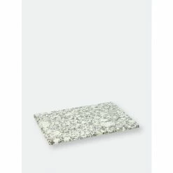 Home Basics 8 X 12 Granite Cutting Board, White Knives & Cutting Boards