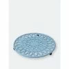 Home Basics Sunflower Heavy Weight Cast Iron Trivet, Light Blue Tools & Accessories