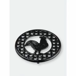Home Basics Cast Iron Rooster Trivet Tools & Accessories