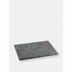 Home Basics 15.5" X 11.5" Granite Cutting Board, Black Knives & Cutting Boards