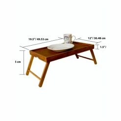 Home Basics Folding Multi-Purpose Rustic Wood Bed Tray With Carved Handles, Pine Storage & Organization 8 Home Basics Folding Multi-Purpose Rustic Wood Bed Tray With Carved Handles, Pine Storage & Organization -Home Basics shop unnamed file 1649
