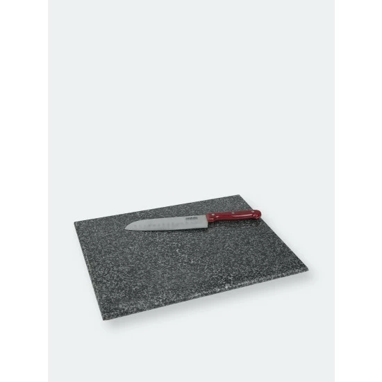 Home Basics 15.5" X 11.5" Granite Cutting Board, Black Knives & Cutting Boards - Image 7