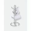 Home Basics Simplicity Collection Satin Nickel Mug Tree Storage & Organization