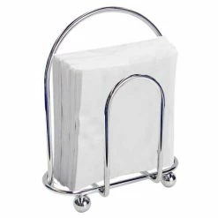 Home Basics Chrome Napkin Holder Tools & Accessories