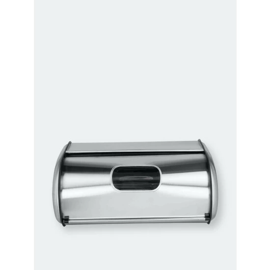 Home Basics Stainless Steel Bread Box, Silver Tools & Accessories Default Title - Image 2