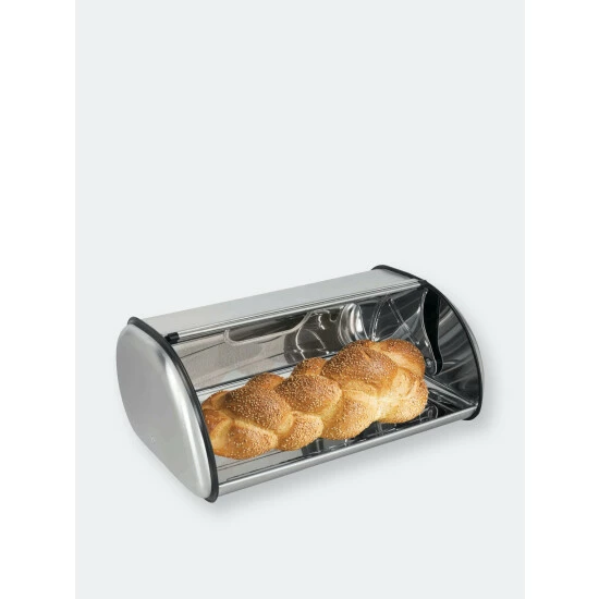 Home Basics Stainless Steel Bread Box, Silver Tools & Accessories Default Title - Image 4