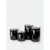 Home Basics 4 Piece Canister Set With Stainless Steel Tops Storage & Organization