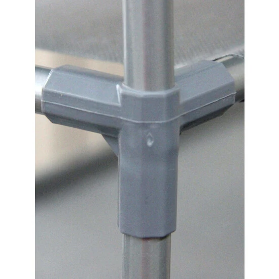 Home Basics 50 Pair Non-Woven Multi-Purpose Stackable Free-Standing Shoe Rack, Grey Storage & Organization - Image 4