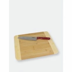 Home Basics Bamboo Cutting Board Knives & Cutting Boards