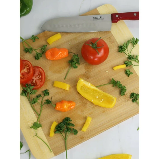 Home Basics Bamboo Cutting Board Knives & Cutting Boards - Image 3