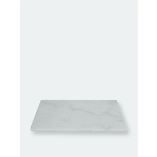 Home Basics 12" X 16" Marble Cutting Board, White Knives & Cutting Boards - Image 4
