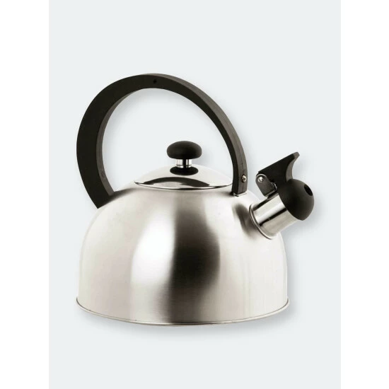 Home Basics 85 Oz. Stainless Steel Tea Kettle, Silver Electrics