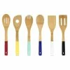 Home Basics 6 Piece Bamboo Kitchen Tool Set Tools & Accessories