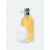 Home Basics Soap Dispenser With Sponge Holder, Clear Bath Accessories