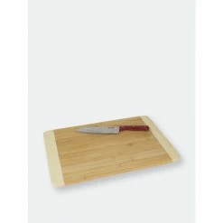 Home Basics Bamboo Cutting Board Knives & Cutting Boards