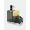 Home Basics Plastic Soap Dispenser Organizer, Grey Tools & Accessories