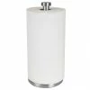 Home Basics Free Standing Paper Towel Holder With Weighted Base Bath Accessories Silver