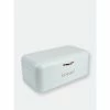 Home Basics Grove Bread Box, White Tools & Accessories