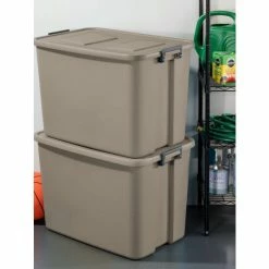 Home Basics Sterilite 32 Gallon/121 Liter Latch Tote Storage & Organization