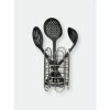 Home Basics Simplicity Collection Free-Standing Utensil And Cutlery Holder With Quick Draining Holes Tools & Accessories Default Title