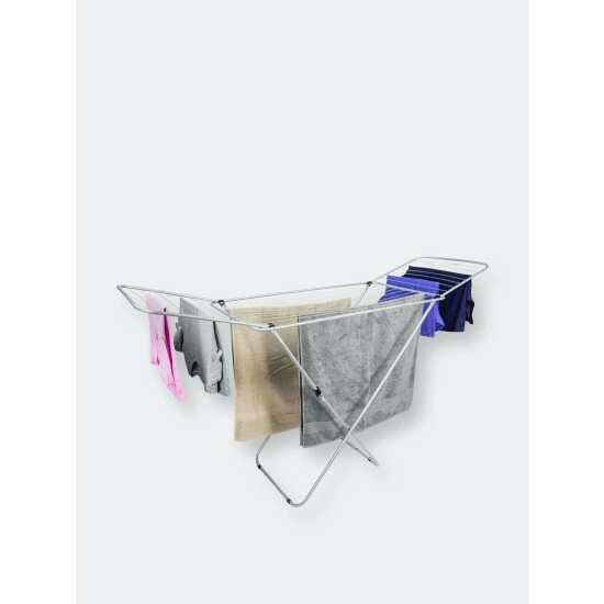 Home Basics Sunbeam Enamel Coated Steel Clothes Drying Rack Storage & Organization