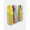 Home Basics Over The Cabinet Vinyl Coated Steel Wrap Organizer, Silver Storage & Organization