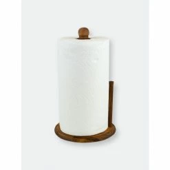 Home Basics Rustic Collection Paper Towel Holder With Easy-Tear Arm Tools & Accessories