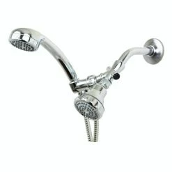 Home Basics Shower Head Massager Bath Accessories