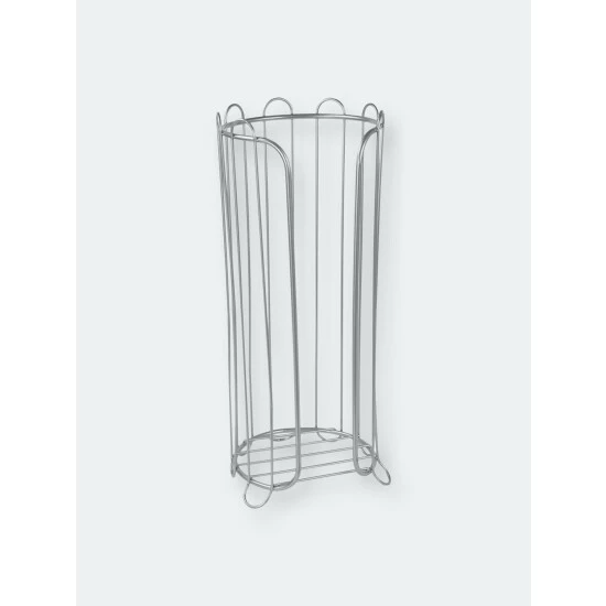 Home Basics Satin Nickel Tissue Holder Bath Accessories - Image 3