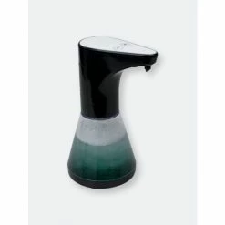 Home Basics 450 Ml. Automatic Compact Countertop Soap Dispenser, Black Bath Accessories