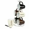 Home Basics Cappuccino 6 Piece Mug Set With Stand Tools & Accessories