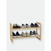 Home Basics Bamboo Shoe Rack Storage & Organization
