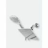 Home Basics Dual Rainfall Shower Massager, Chrome Bath Accessories